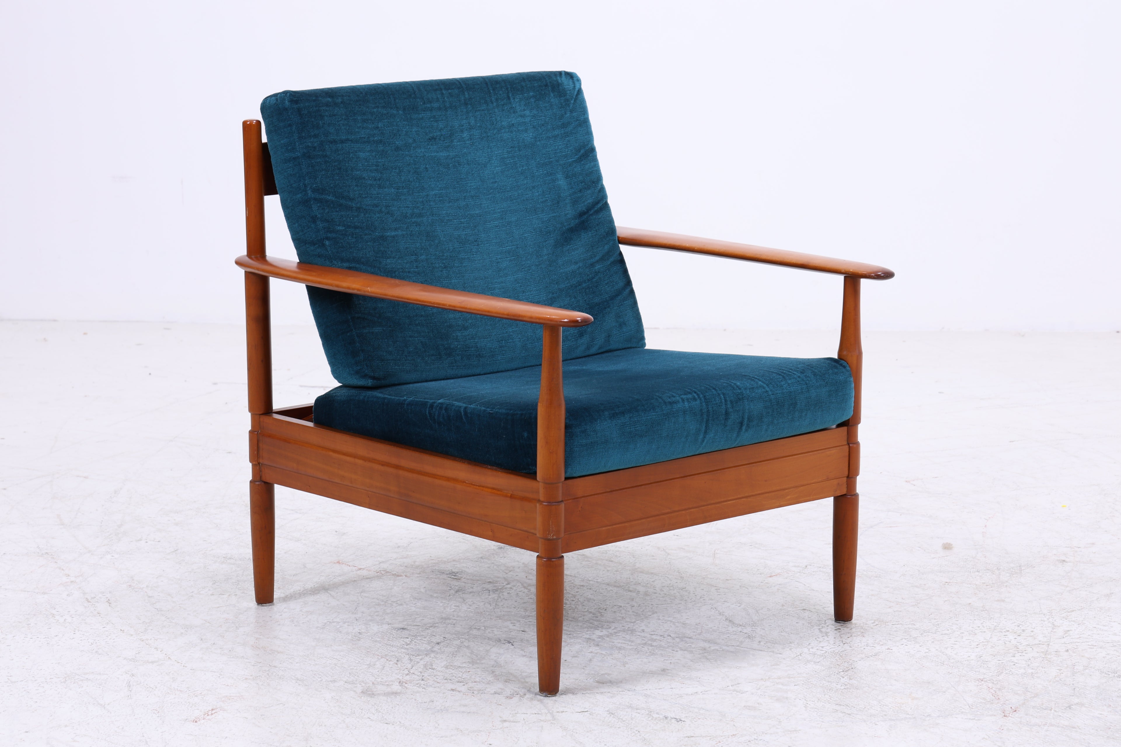 Grete Jalk Teak Sessel Set | 2 Lounge Chairs | Danish Design