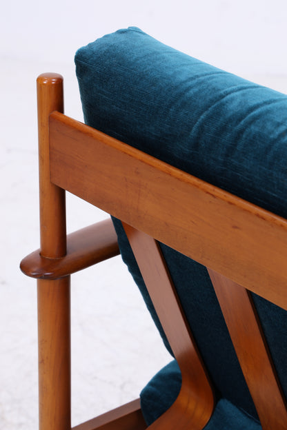 Grete Jalk Teak Sessel Set | 2 Lounge Chairs | Danish Design
