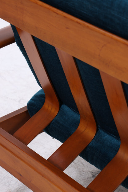 Grete Jalk Teak Sessel Set | 2 Lounge Chairs | Danish Design