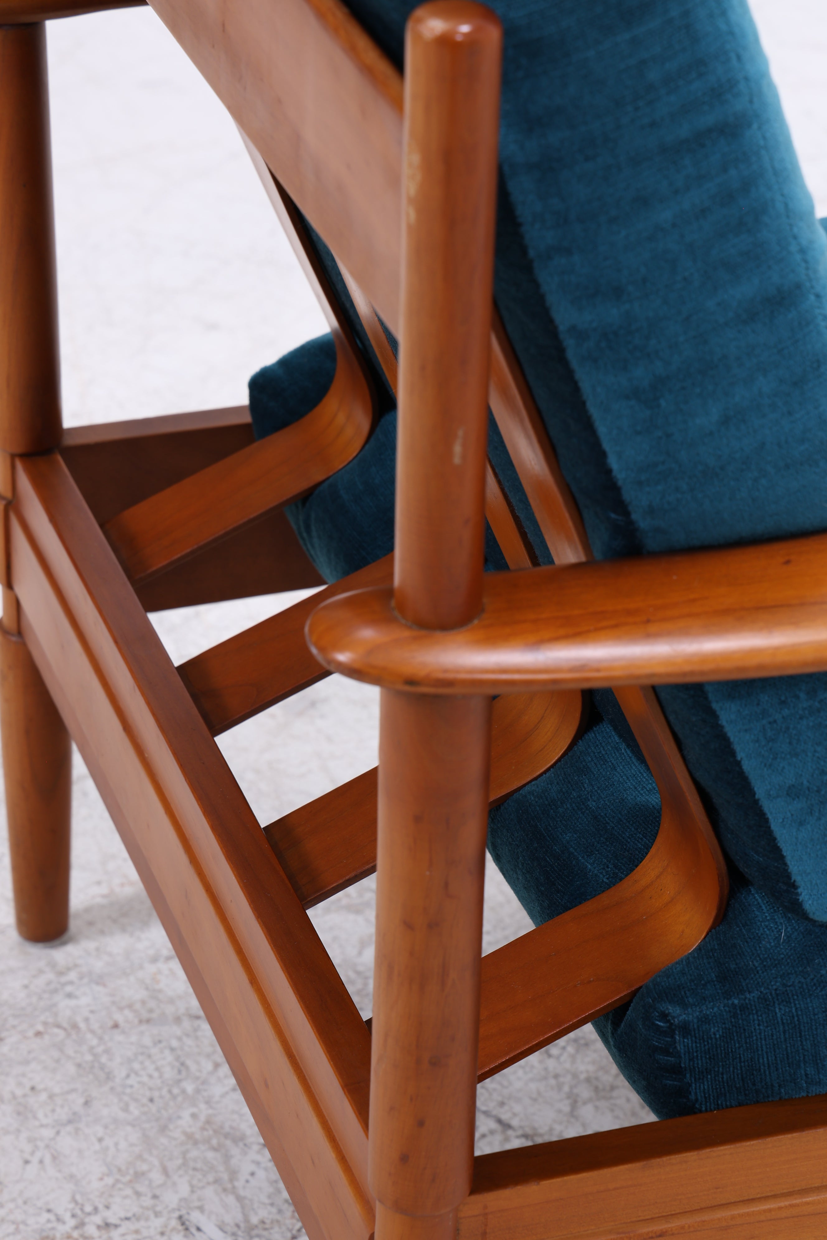 Grete Jalk Teak Sessel Set | 2 Lounge Chairs | Danish Design