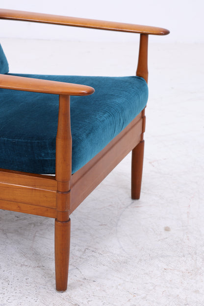 Grete Jalk Teak Sessel Set | 2 Lounge Chairs | Danish Design