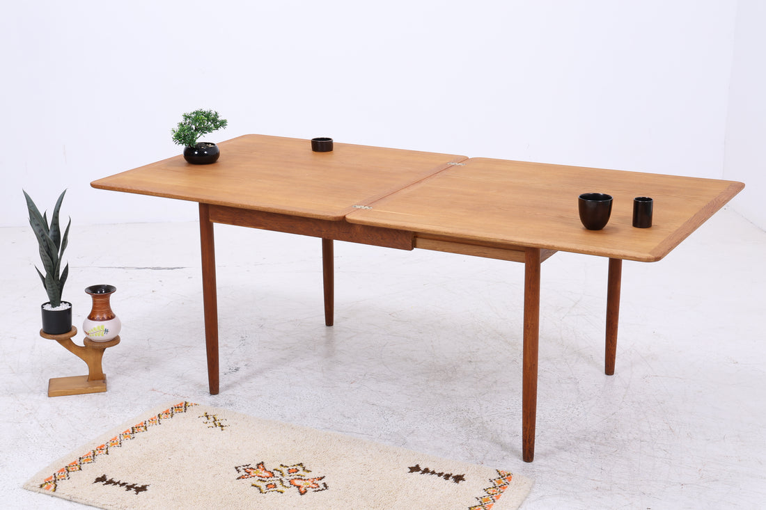 Vintage Teak Esstisch | Ausklappbarer Tisch | Danish Design