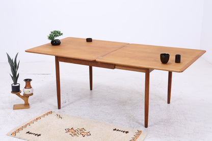 Vintage Teak Esstisch | Ausklappbarer Tisch | Danish Design