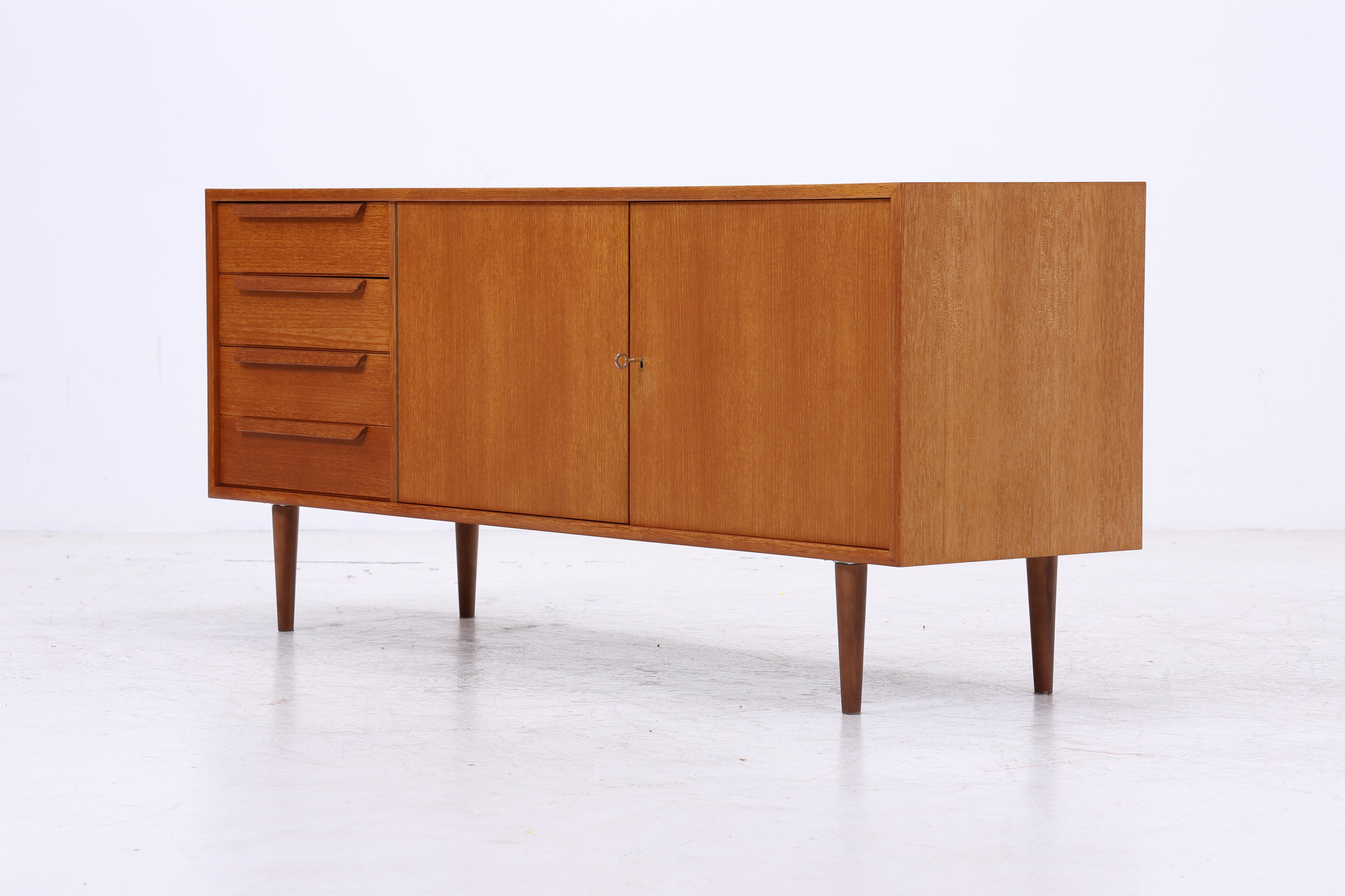 Vintage Teak Sideboard von WK Möbel | Mid Century Anrichte | 60er Jahre