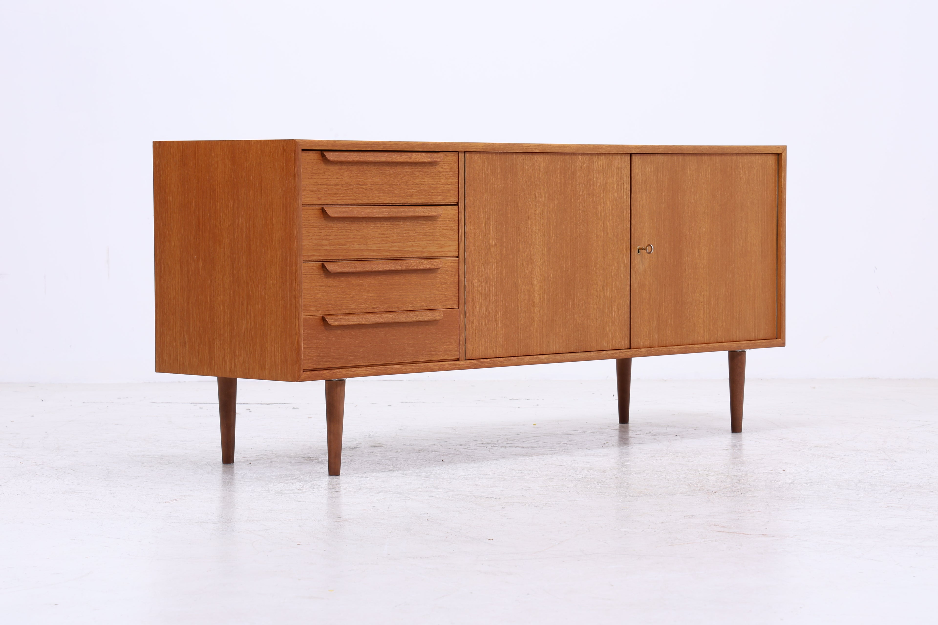 Vintage Teak Sideboard von WK Möbel | Mid Century Anrichte | 60er Jahre