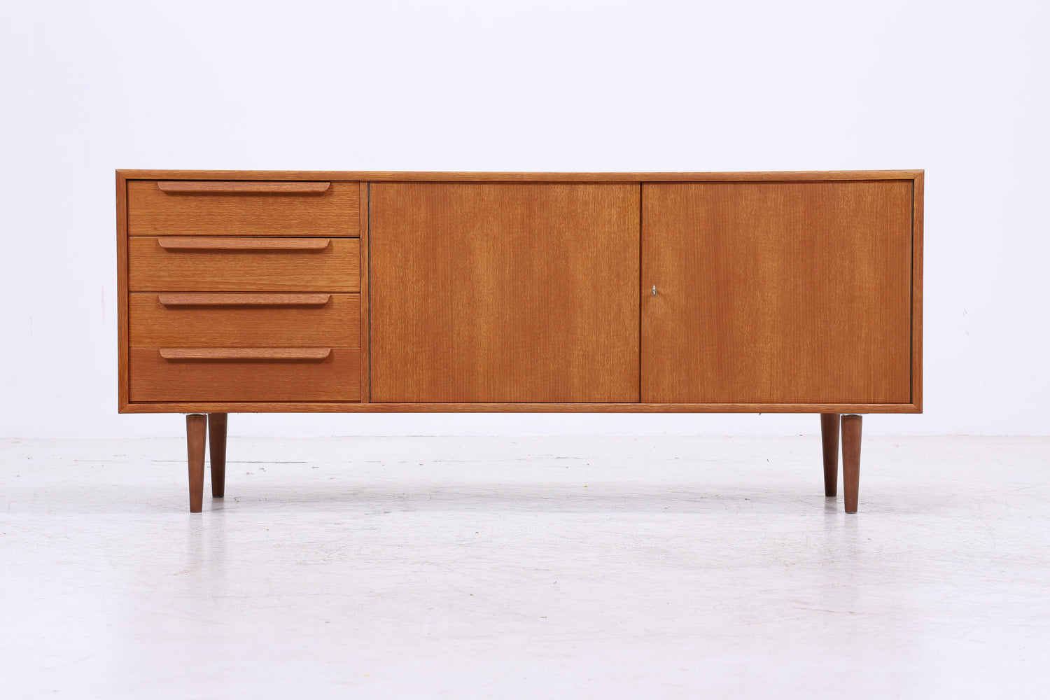 Vintage Teak Sideboard von WK Möbel | Mid Century Anrichte | 60er Jahre