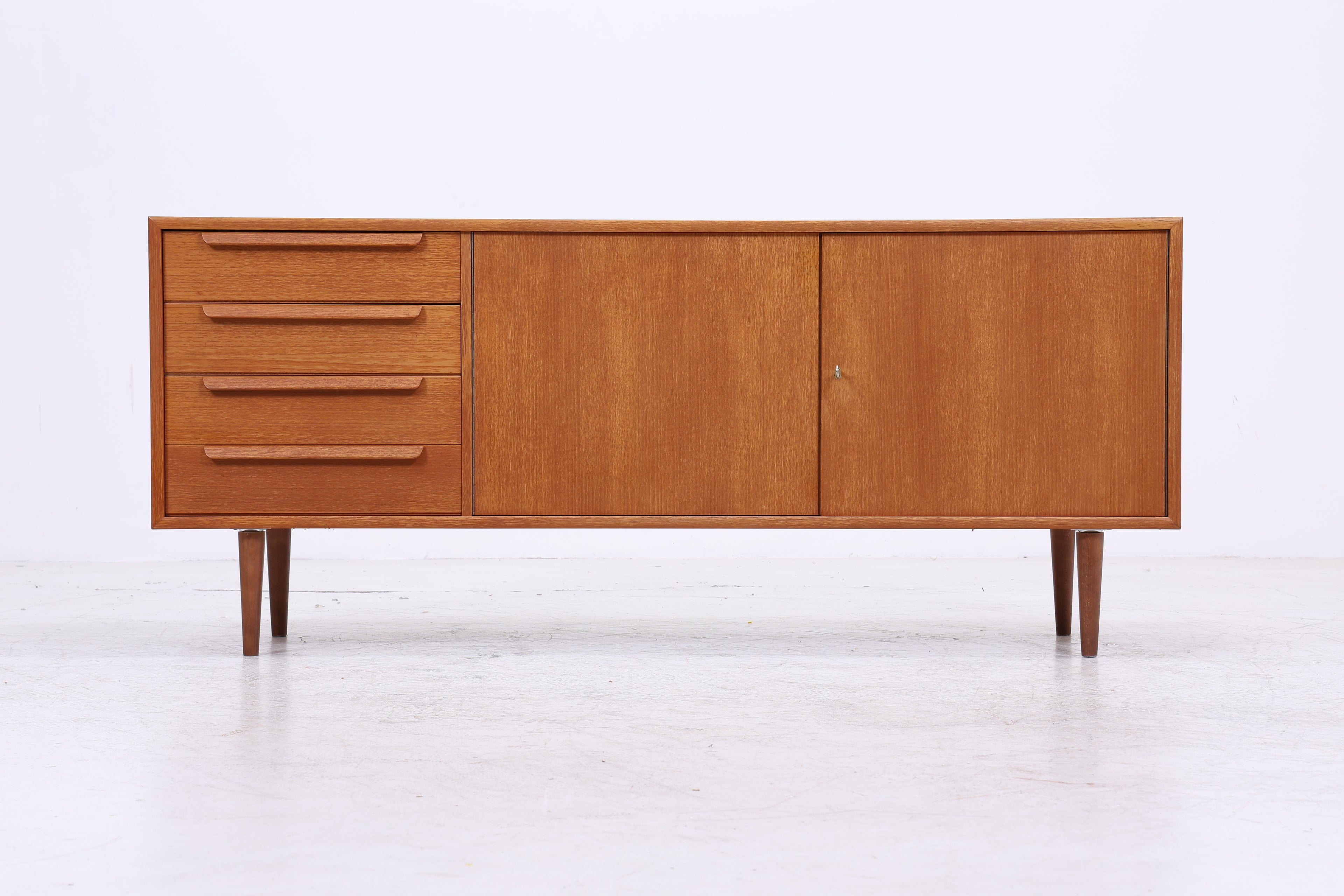 Vintage Teak Sideboard von WK Möbel | Mid Century Anrichte | 60er Jahre