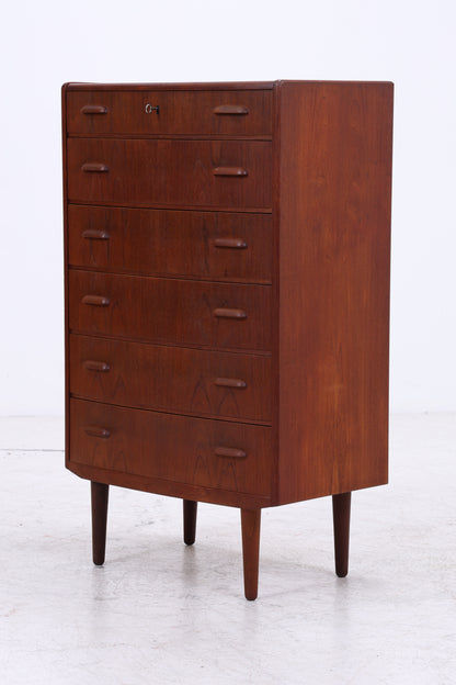 Vintage Teak Kommode | Tallboy | Mid Century | 6 Schubladen