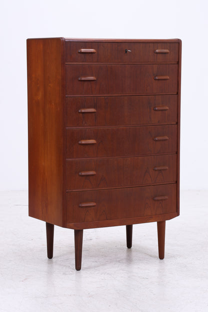 Vintage Teak Kommode | Tallboy | Mid Century | 6 Schubladen