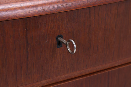 Vintage Teak Kommode | Tallboy | Mid Century | 6 Schubladen