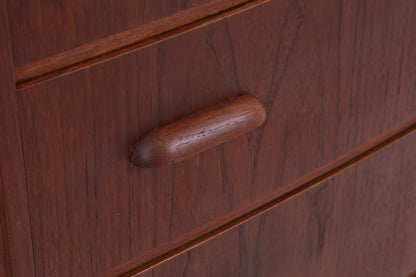 Vintage Teak Kommode | Tallboy | Mid Century | 6 Schubladen