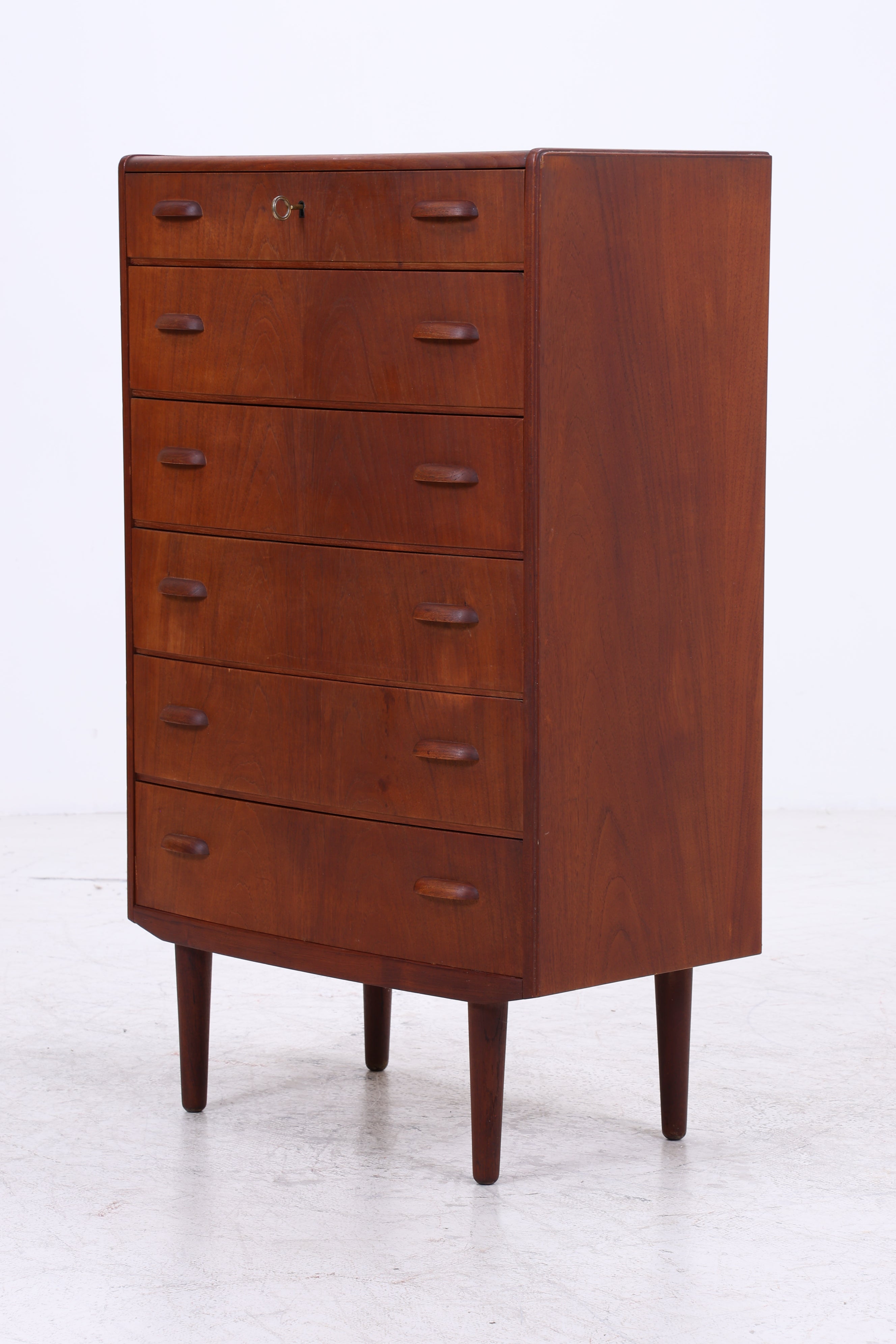 Vintage Teak Kommode | Tallboy | Mid Century | 6 Schubladen