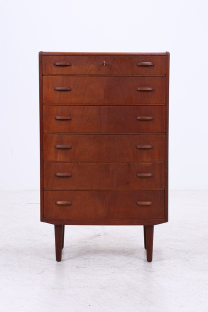 Vintage Teak Kommode | Tallboy | Mid Century | 6 Schubladen