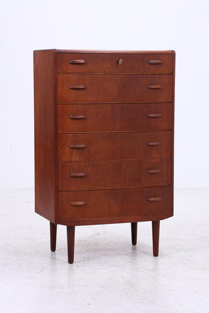 Vintage Teak Kommode | Tallboy | Mid Century | 6 Schubladen