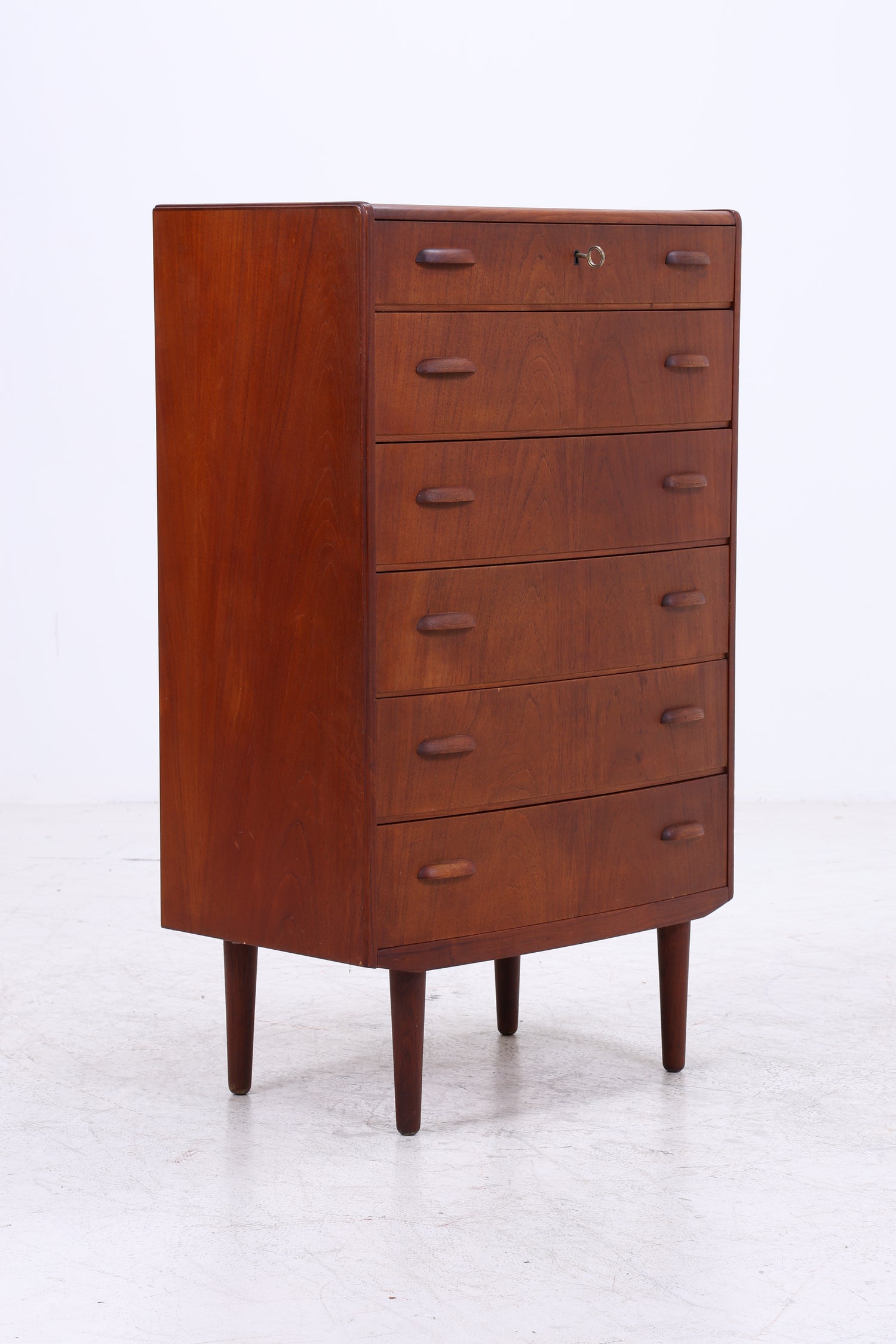 Vintage Teak Kommode | Tallboy | Mid Century | 6 Schubladen