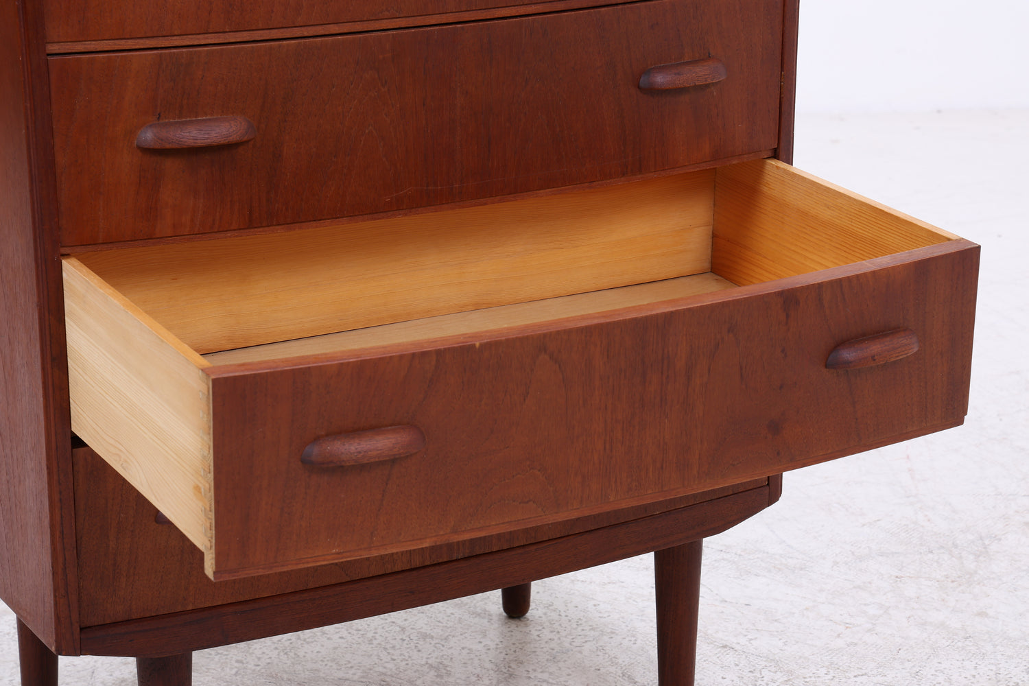 Vintage Teak Kommode | Tallboy | Mid Century | 6 Schubladen