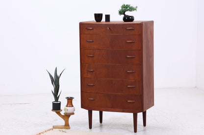 Vintage Teak Kommode | Tallboy | Mid Century | 6 Schubladen
