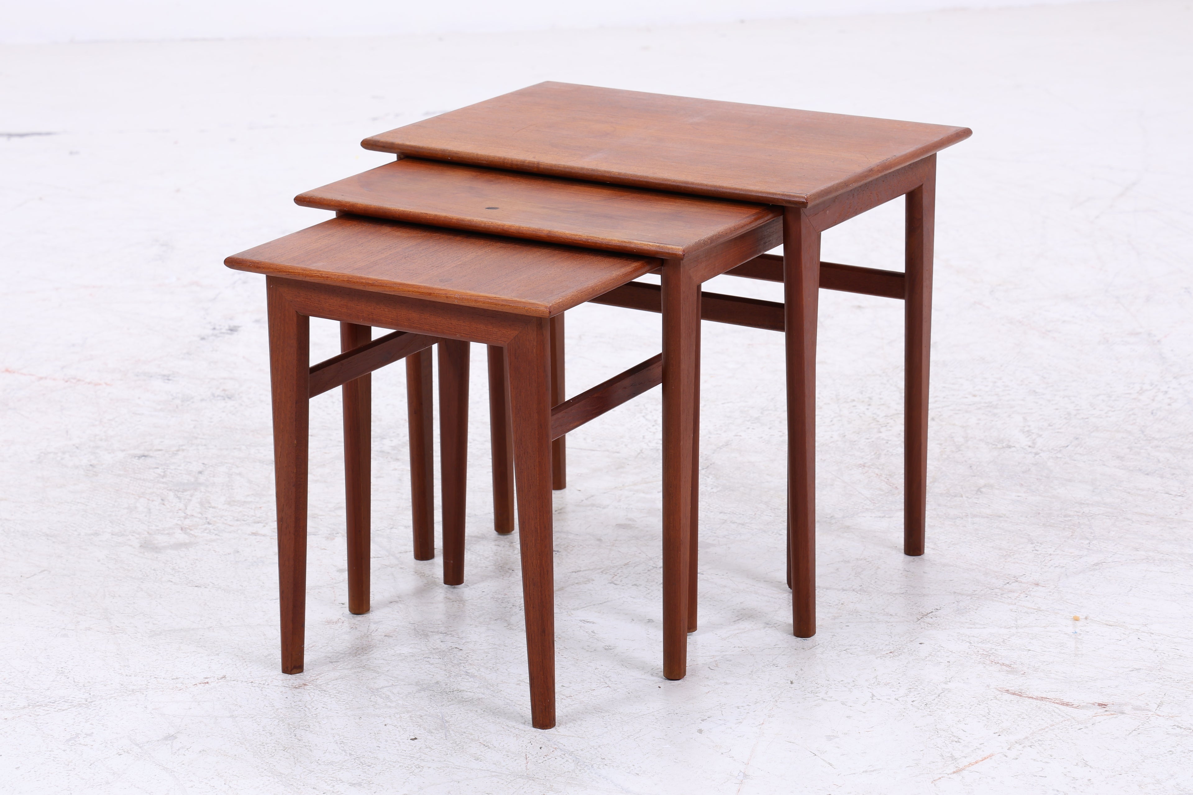 Vintage Teak Satztische | 3er Set | Mid Century | Danish Design