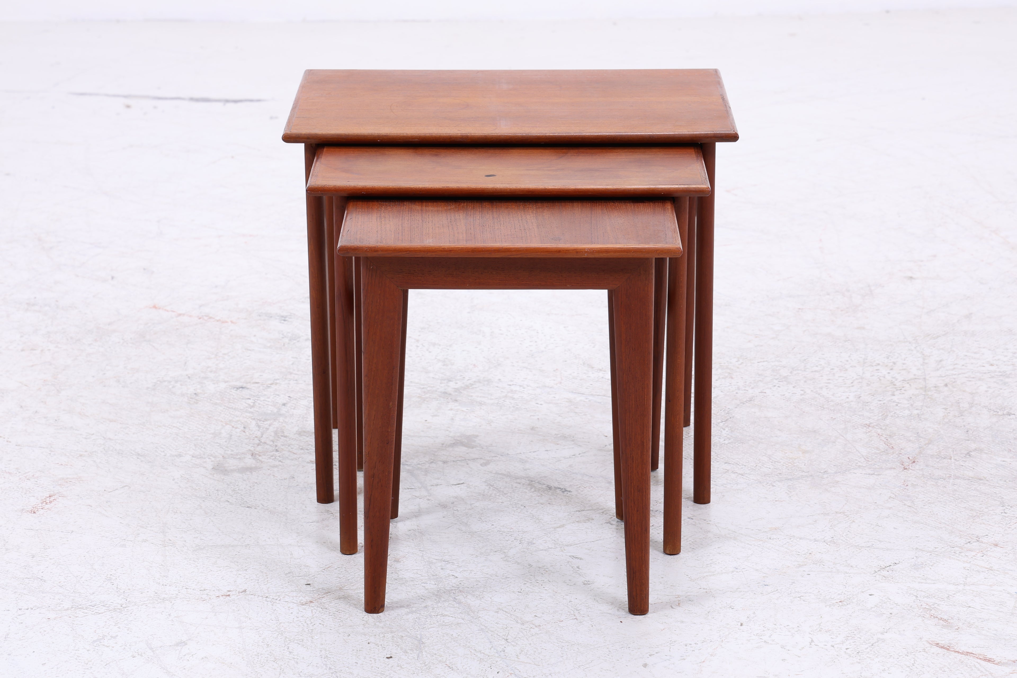 Vintage Teak Satztische | 3er Set | Mid Century | Danish Design