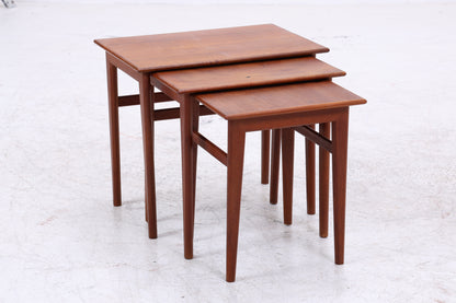 Vintage Teak Satztische | 3er Set | Mid Century | Danish Design