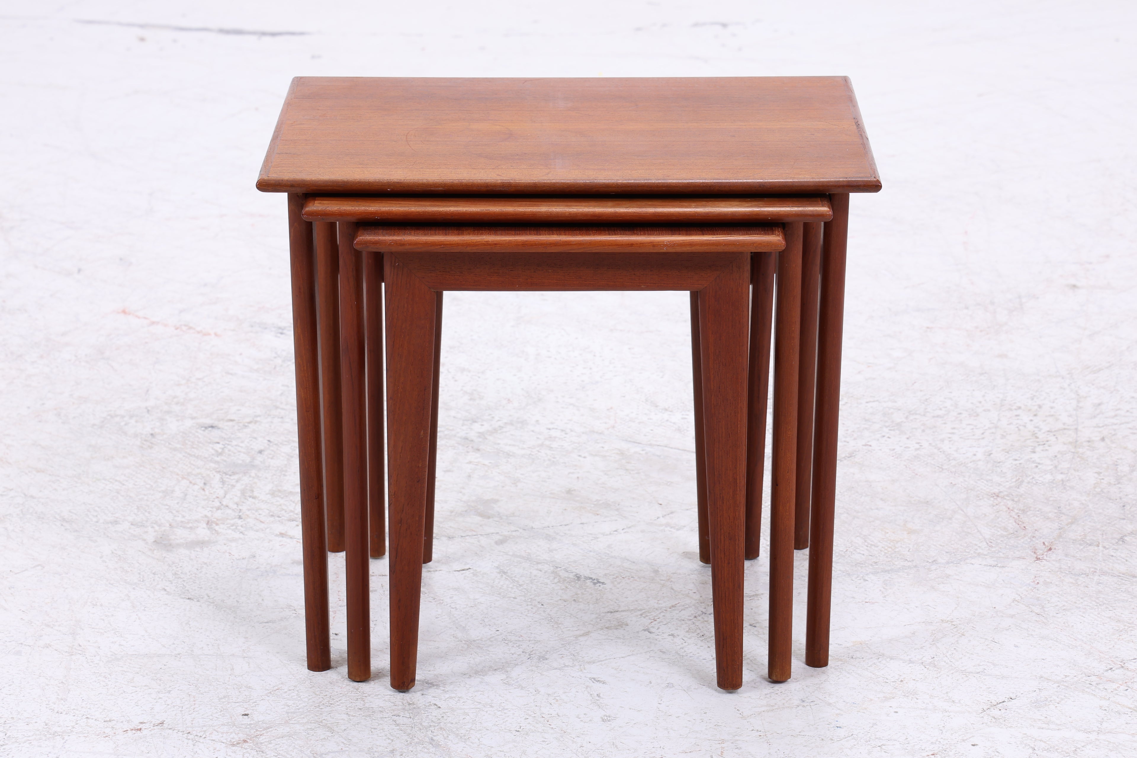 Vintage Teak Satztische | 3er Set | Mid Century | Danish Design