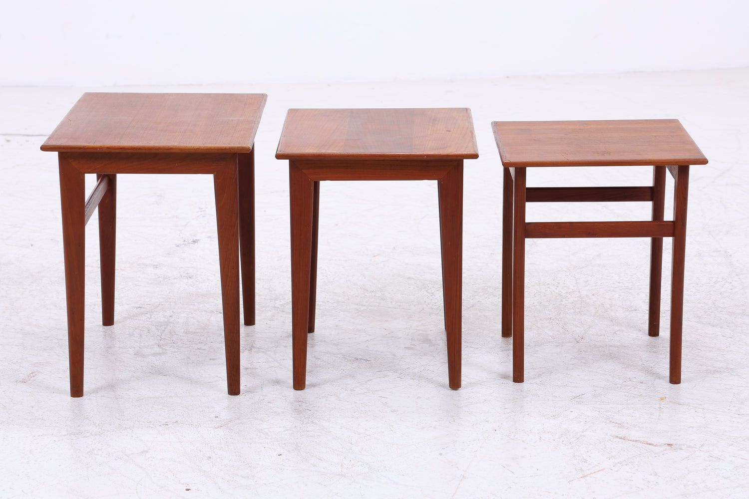 Vintage Teak Satztische | 3er Set | Mid Century | Danish Design