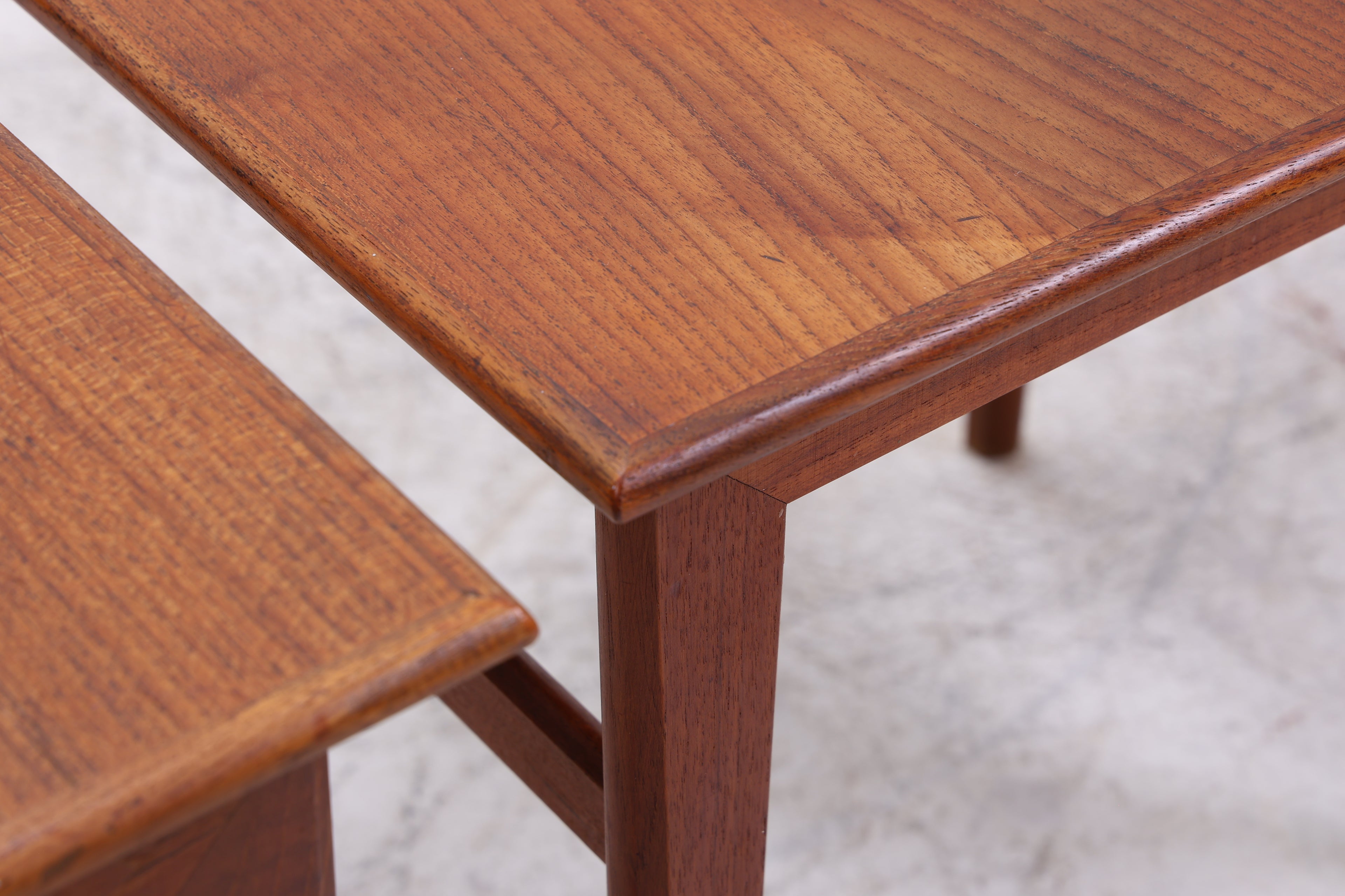 Vintage Teak Satztische | 3er Set | Mid Century | Danish Design