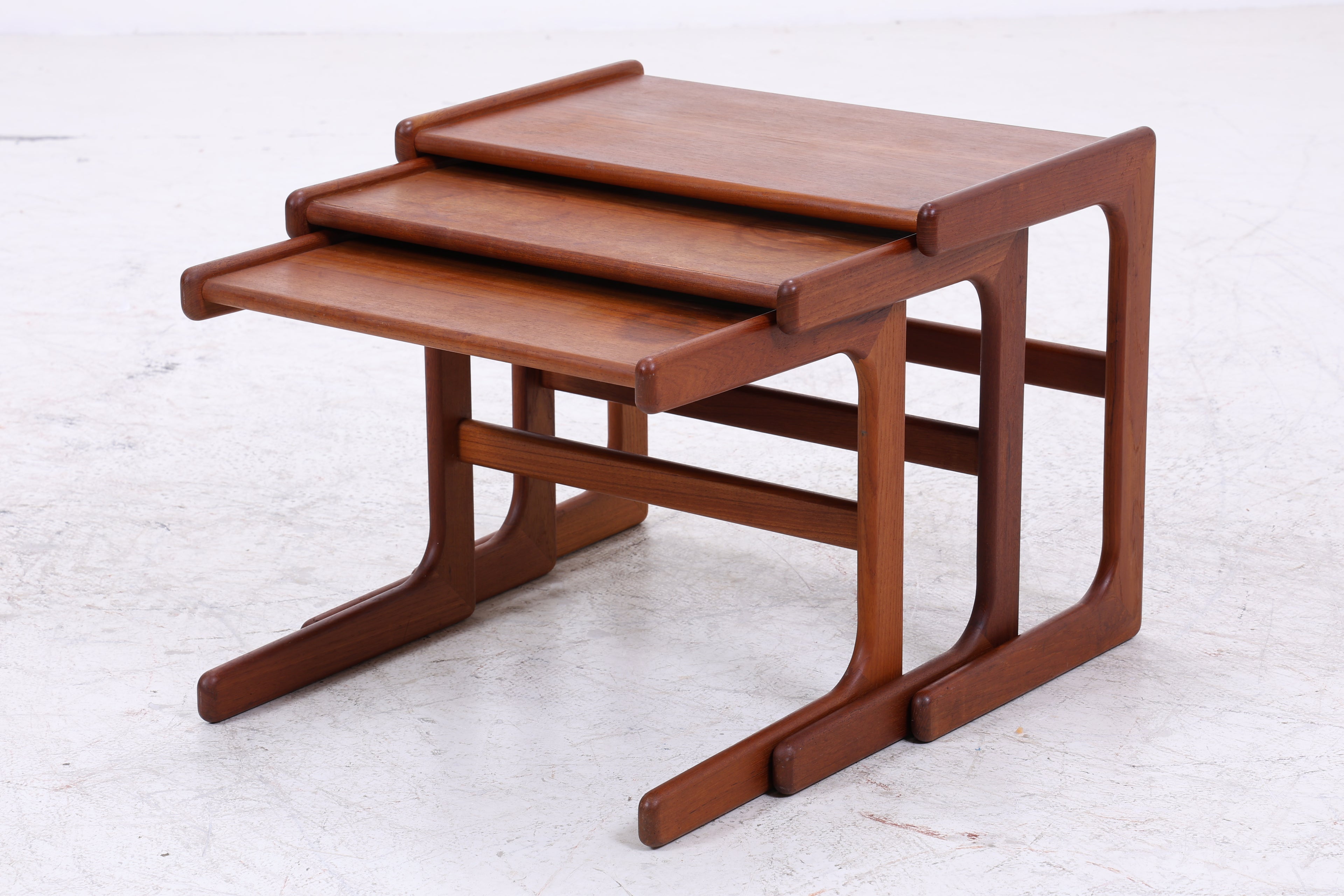 Vintage Teak Satztische | 3er Set | Danish Design | Mid Century