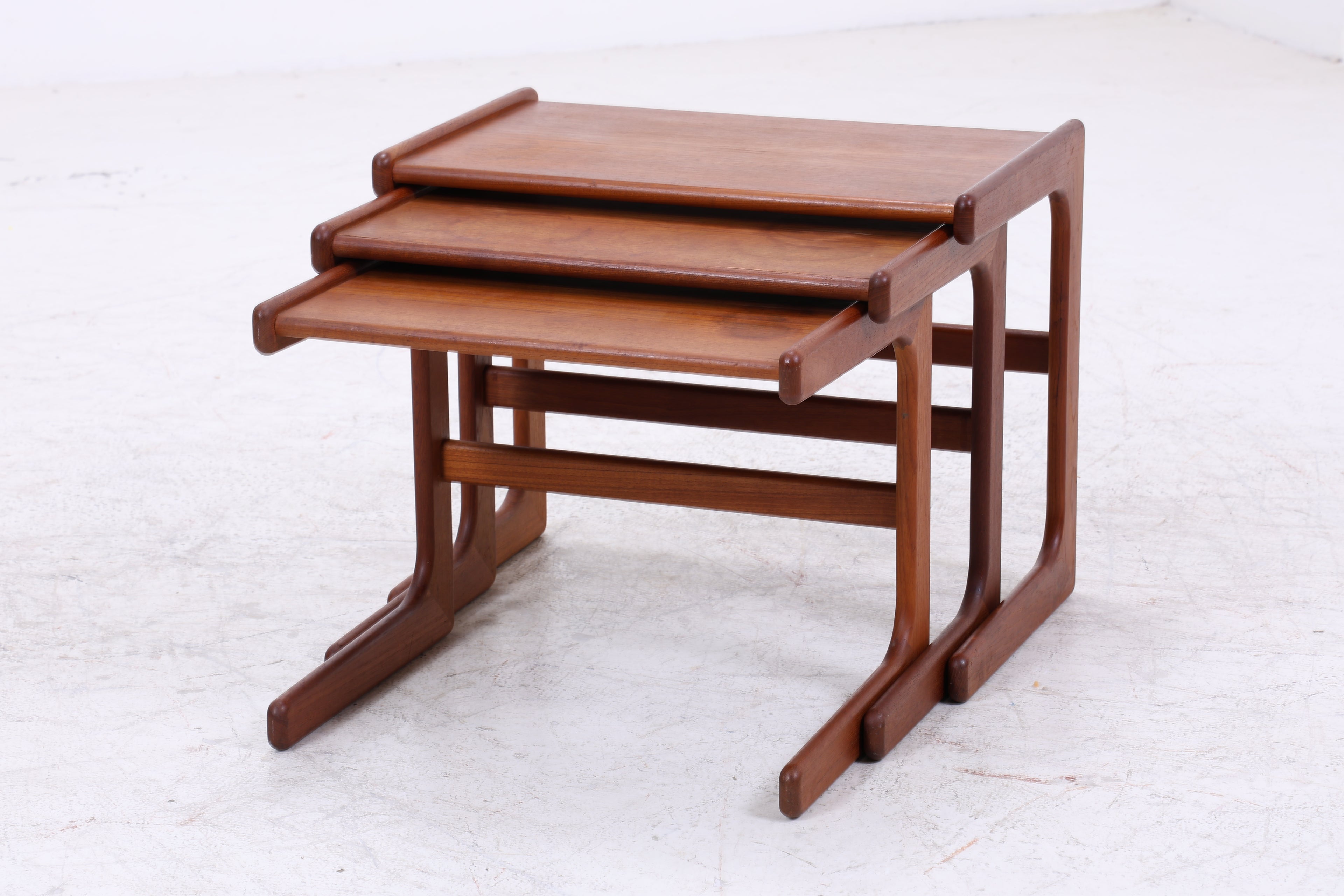 Vintage Teak Satztische | 3er Set | Danish Design | Mid Century