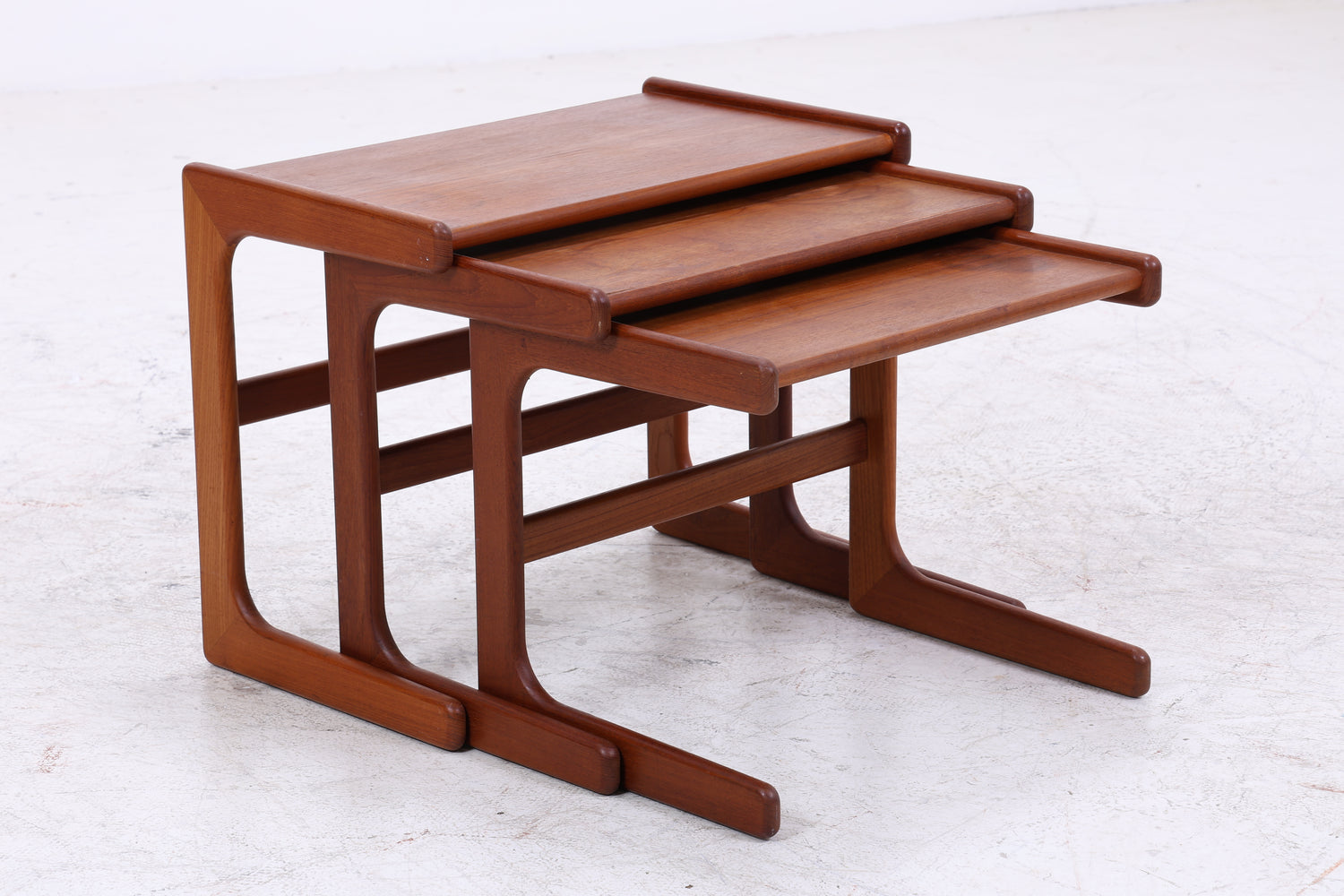 Vintage Teak Satztische | 3er Set | Danish Design | Mid Century