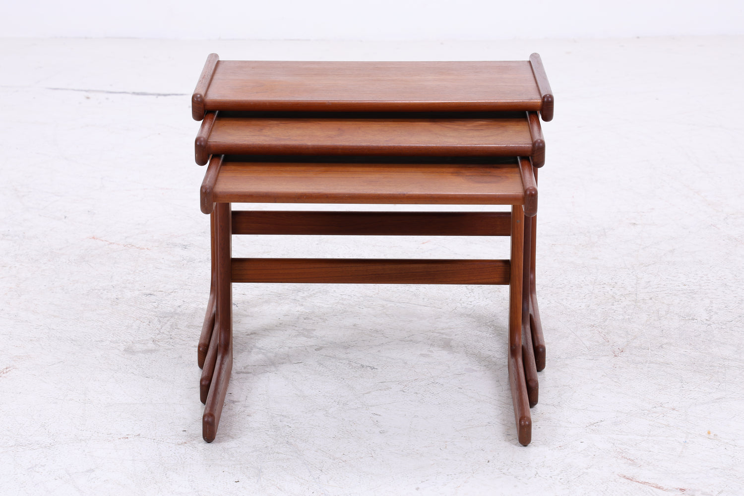 Vintage Teak Satztische | 3er Set | Danish Design | Mid Century