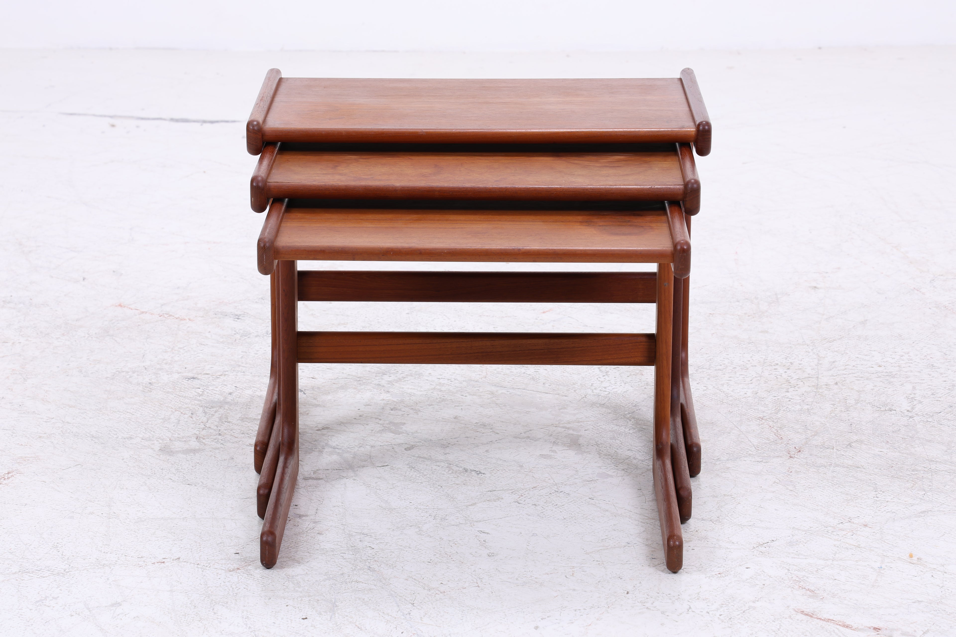 Vintage Teak Satztische | 3er Set | Danish Design | Mid Century