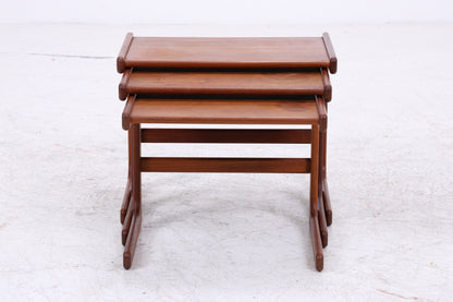 Vintage Teak Satztische | 3er Set | Danish Design | Mid Century