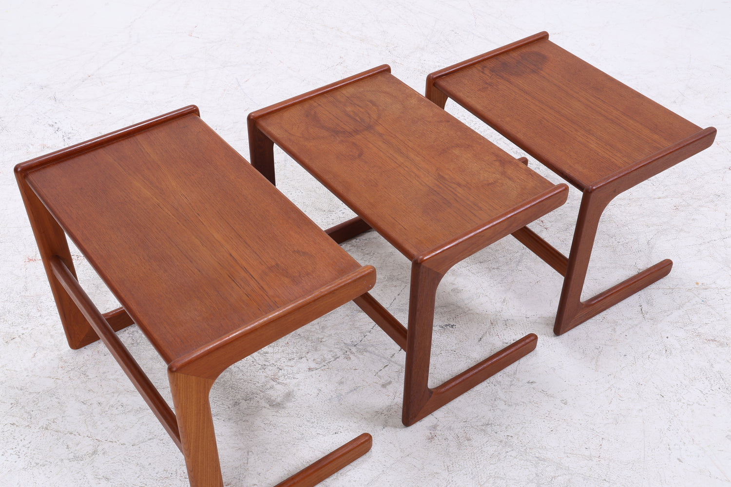 Vintage Teak Satztische | 3er Set | Danish Design | Mid Century
