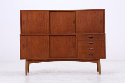 Vintage Teak Highboard | Mid Century | Danish Design | 60er Jahre