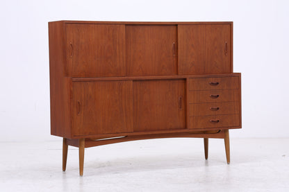 Vintage Teak Highboard | Mid Century | Danish Design | 60er Jahre