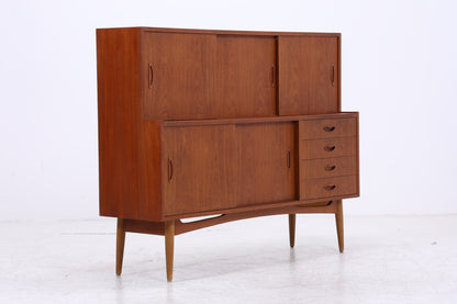 Vintage Teak Highboard | Mid Century | Danish Design | 60er Jahre