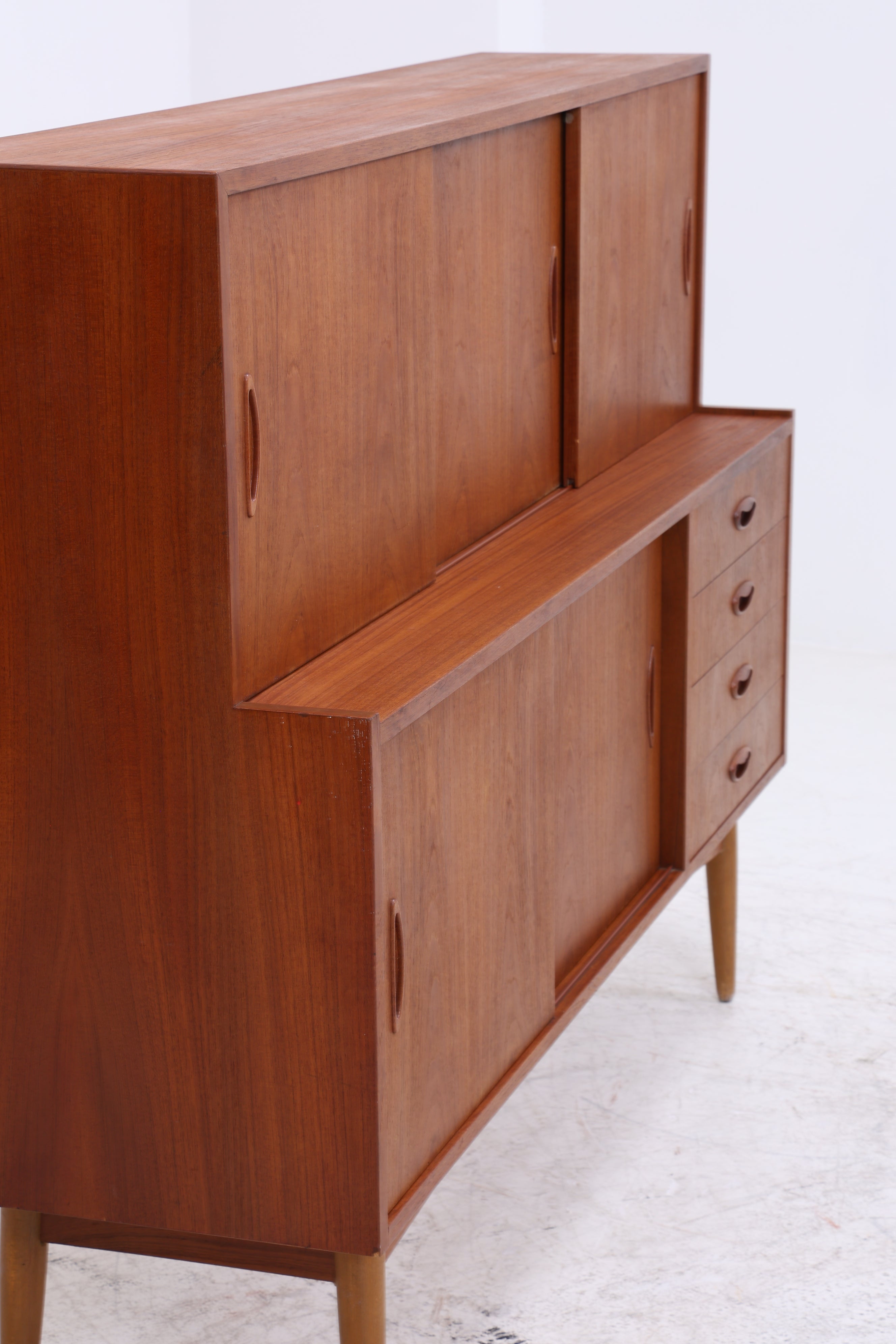 Vintage Teak Highboard | Mid Century | Danish Design | 60er Jahre
