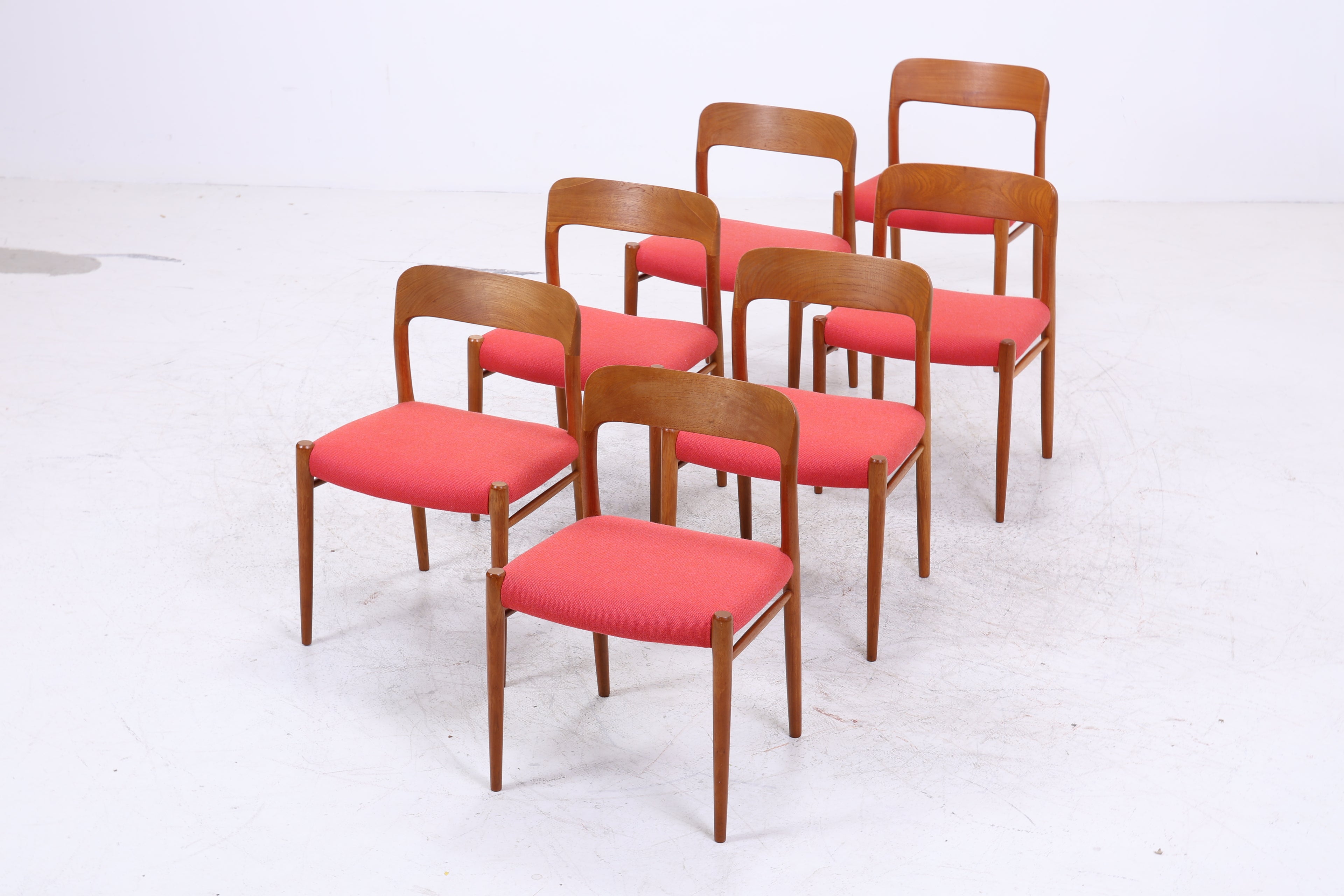 Niels Otto Møller Modell 75 | Vintage Teak Stuhl | Danish Design
