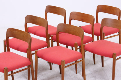 Niels Otto Møller Modell 75 | Vintage Teak Stuhl | Danish Design