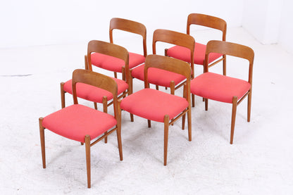 Niels Otto Møller Modell 75 | Vintage Teak Stuhl | Danish Design
