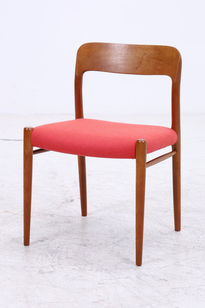 Niels Otto Møller Modell 75 | Vintage Teak Stuhl | Danish Design