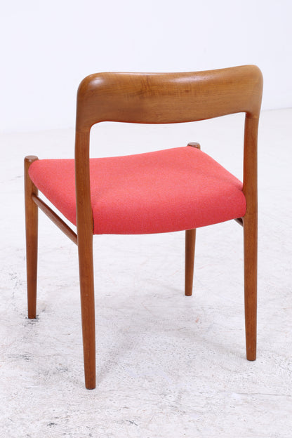 Niels Otto Møller Modell 75 | Vintage Teak Stuhl | Danish Design