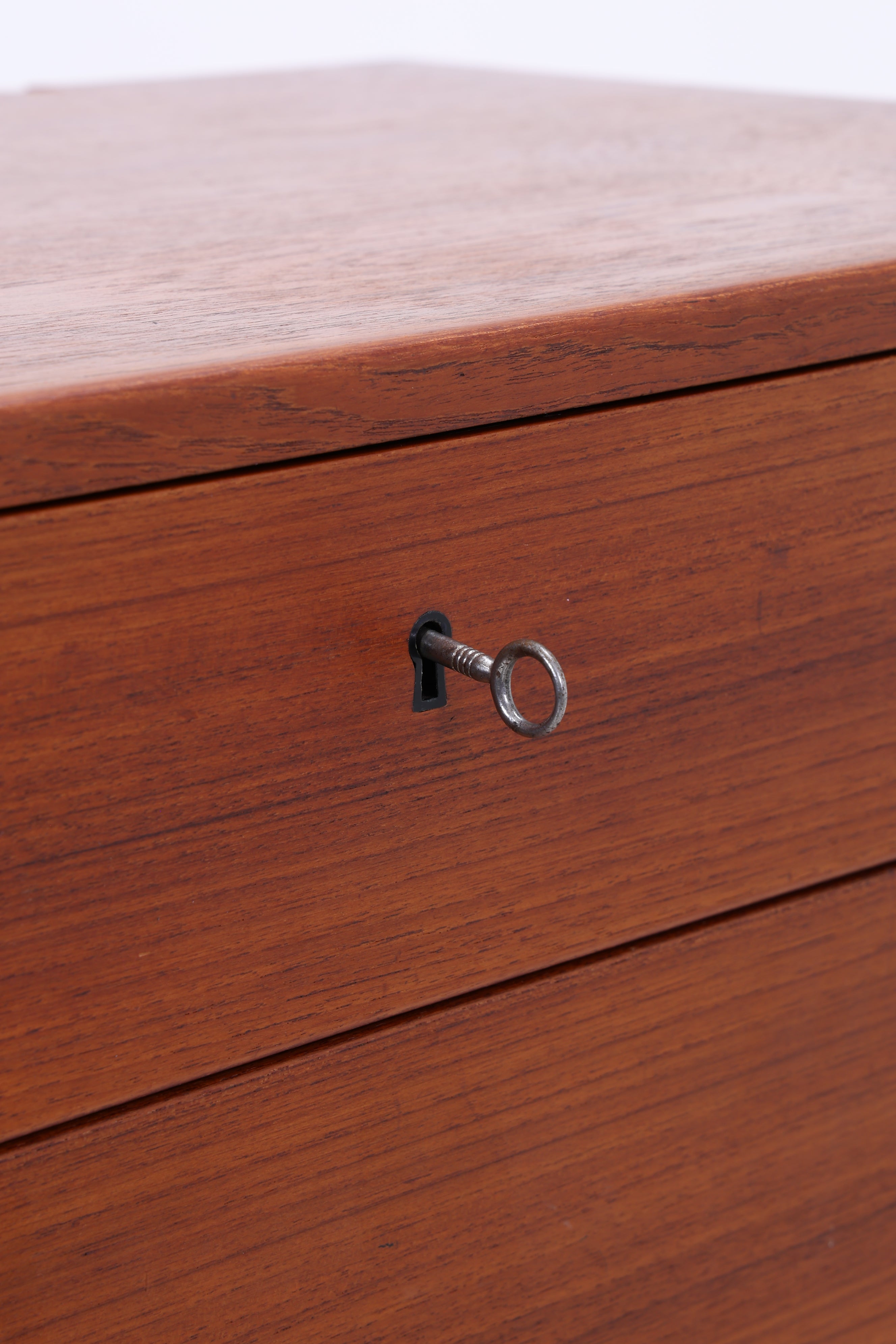 Vintage Teak Tallboy | Mid Century Kommode | 7 Schubladen