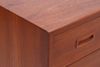 Vintage Teak Tallboy | Mid Century Kommode | 7 Schubladen