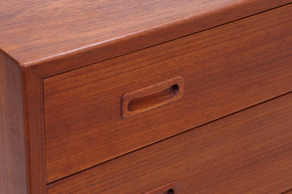 Vintage Teak Tallboy | Mid Century Kommode | 7 Schubladen