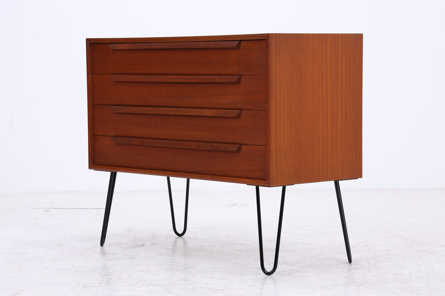 WK Möbel Teak Kommode | Vintage | Mid Century | 4 Schubladen