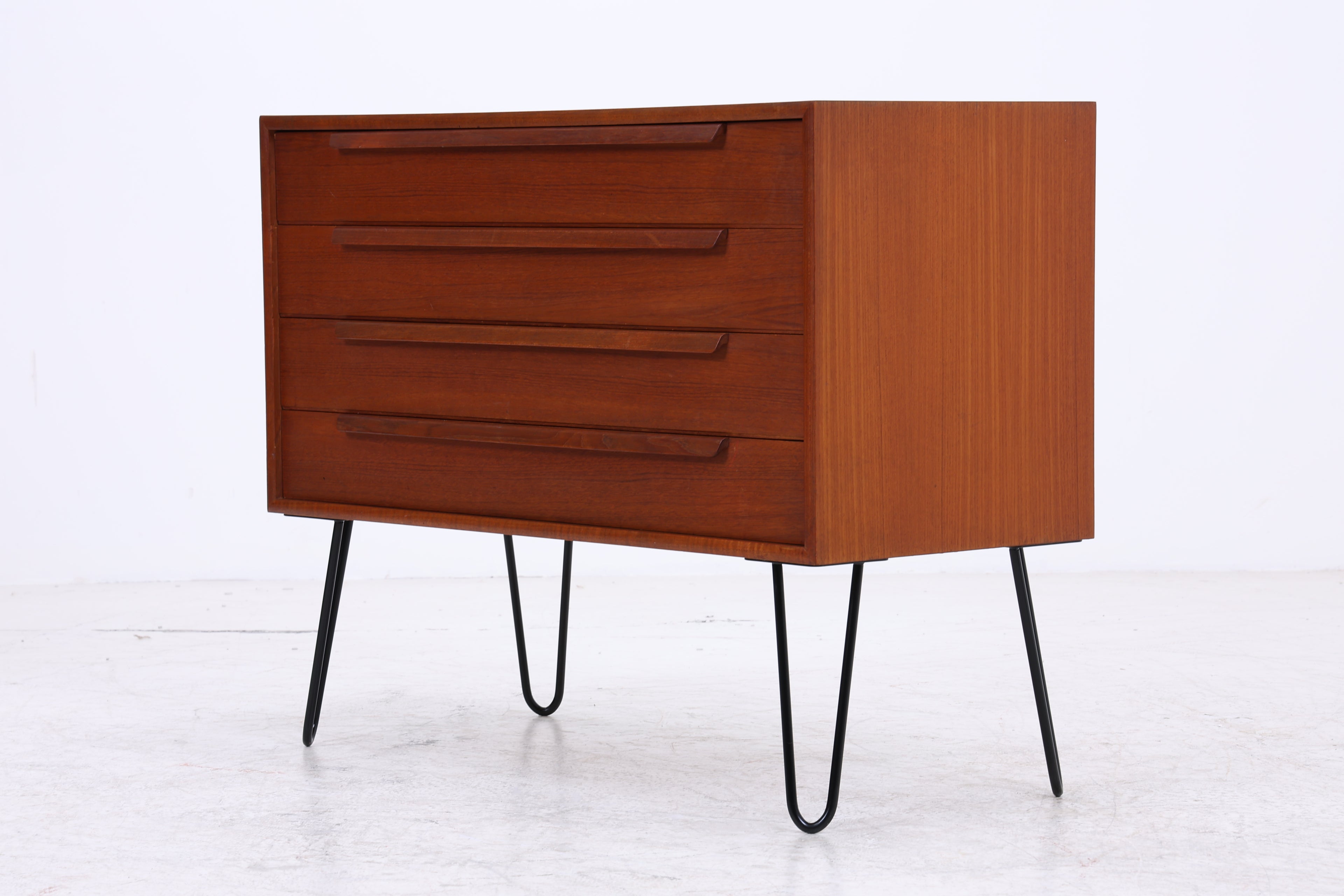 WK Möbel Teak Kommode | Vintage | Mid Century | 4 Schubladen
