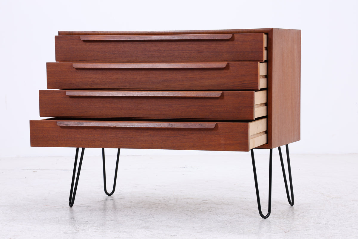 WK Möbel Teak Kommode | Vintage | Mid Century | 4 Schubladen