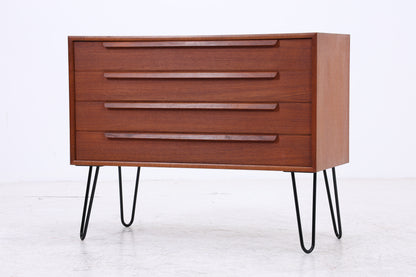 WK Möbel Teak Kommode | Vintage | Mid Century | 4 Schubladen